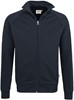 Hakro 606 Sweat jacket College - Ink - XS afbeelding