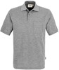 Hakro 802 Pocket polo shirt Top - Mottled Grey - S afbeelding