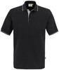 Hakro 803 Polo shirt Casual - Black/Silver - S afbeelding