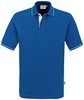 Hakro 803 Polo shirt Casual - Royal Blue/White - L afbeelding