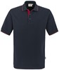 Hakro 803 Polo shirt Casual - Blue/Red - XS afbeelding