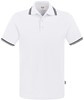 Hakro 805 Polo shirt Twin-Stripe - White/Black - 2XL afbeelding