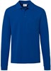 Hakro 809 Long-sleeved pocket polo shirt Top - Royal Blue - XS afbeelding