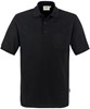 Hakro 812 Pocket polo shirt MIKRALINAR® - Black - M afbeelding