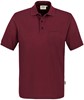 Hakro 812 Pocket polo shirt MIKRALINAR® - Burgundy - 3XL afbeelding