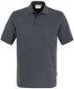 Hakro 812 Pocket polo shirt MIKRALINAR® - Anthracite - 4XL afbeelding