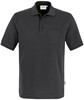 Hakro 812 Pocket polo shirt MIKRALINAR® - Carbon Grey - XL afbeelding