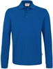 Hakro 815 Long-sleeved polo shirt MIKRALINAR® - Royal Blue - S afbeelding