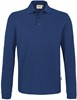 Hakro 815 Long-sleeved polo shirt MIKRALINAR® - Ultramarine Blue - 6XL afbeelding