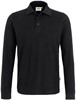 Hakro 820 Long-sleeved polo shirt Classic - Black - XL afbeelding