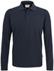 Hakro 820 Long-sleeved polo shirt Classic - Ink - 2XL afbeelding
