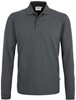 Hakro 820 Long-sleeved polo shirt Classic - Graphite - 2XL afbeelding