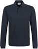 Hakro 821 Long-sleeved polo shirt HACCP MIKRALINAR® - Ink - 4XL afbeelding