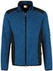 Hakro 836 Knitted fleece jacket Dawson - Mottled Royal Blue - 2XL afbeelding