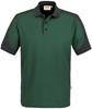 Hakro 839 Polo shirt Contrast MIKRALINAR® - Fir Green/Anthracite - 5XL