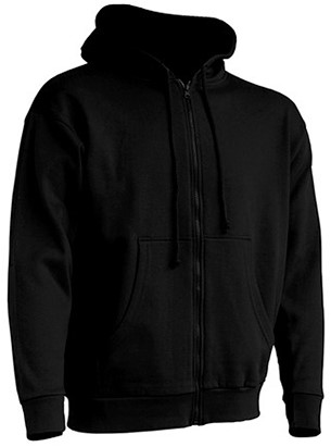 JHK 422 Zipped Hooded Sweater