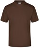 James & Nicholson JN001 Round-T Medium - Brown - XXL afbeelding