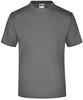 James & Nicholson JN001 Round-T Medium - Dark-Grey-(Solid) - XXL afbeelding