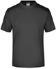 James & Nicholson JN001 Round-T Medium - Graphite-(Solid) - S afbeelding