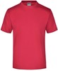 James & Nicholson JN001 Round-T Medium - Red - XXL afbeelding