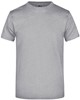 James & Nicholson JN002 Round-T Heavy - Grey-Heather - S afbeelding