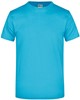 James & Nicholson JN002 Round-T Heavy - Turquoise - 5XL afbeelding
