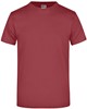 James & Nicholson JN002 Round-T Heavy - Wine - M afbeelding