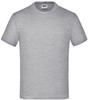 James & Nicholson JN019 Junior Basic-T - Grey-Heather - XXL (158/164) afbeelding
