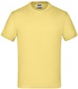 James & Nicholson JN019 Junior Basic-T - Light-Yellow - XS (98/104) afbeelding