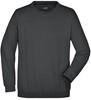 James & Nicholson JN040 Round Sweat Heavy - Graphite-(Solid) - 4XL afbeelding