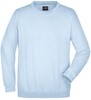 James & Nicholson JN040 Round Sweat Heavy - Light-Blue - 5XL afbeelding