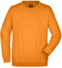 James & Nicholson JN040 Round Sweat Heavy - Orange - 5XL afbeelding