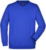 James & Nicholson JN040 Round Sweat Heavy - Royal - XL afbeelding