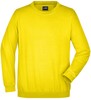 James & Nicholson JN040 Round Sweat Heavy - Sun-Yellow - S afbeelding