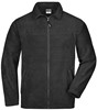 James & Nicholson JN044 Full-Zip Fleece - Black - L afbeelding