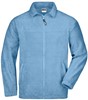 James & Nicholson JN044 Full-Zip Fleece - Light-Blue - 3XL afbeelding