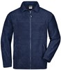 James & Nicholson JN044 Full-Zip Fleece - Navy - XXL afbeelding