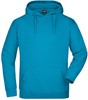 James & Nicholson JN047 Hooded Sweat - Turquoise - S afbeelding