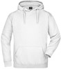 James & Nicholson JN047 Hooded Sweat - White - S afbeelding