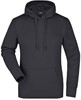James & Nicholson JN051 Ladies´ Hooded Sweat - Black - S afbeelding