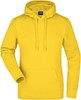 James & Nicholson JN051 Ladies´ Hooded Sweat - Sun-Yellow - S afbeelding
