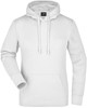 James & Nicholson JN051 Ladies´ Hooded Sweat - White - L afbeelding