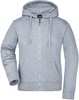 James & Nicholson JN053 Ladies´ Hooded Jacket - Grey-Heather - XL afbeelding