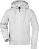 James & Nicholson JN053 Ladies´ Hooded Jacket - White - XXL afbeelding