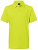 James & Nicholson JN070K Junior Classic Polo - /Acid-Yellow - L (134/140) afbeelding