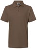 James & Nicholson JN070K Junior Classic Polo - /Brown - M (122/128) afbeelding