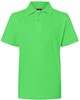 James & Nicholson JN070K Junior Classic Polo - /Lime-Green - XL (146/152) afbeelding