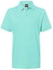 James & Nicholson JN070K Junior Classic Polo - /Mint - M (122/128) afbeelding