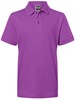 James & Nicholson JN070K Junior Classic Polo - /Purple - XXL (158/164) afbeelding