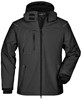 James & Nicholson JN1000 Men´s Winter Softshell Jacket - /Black - L afbeelding